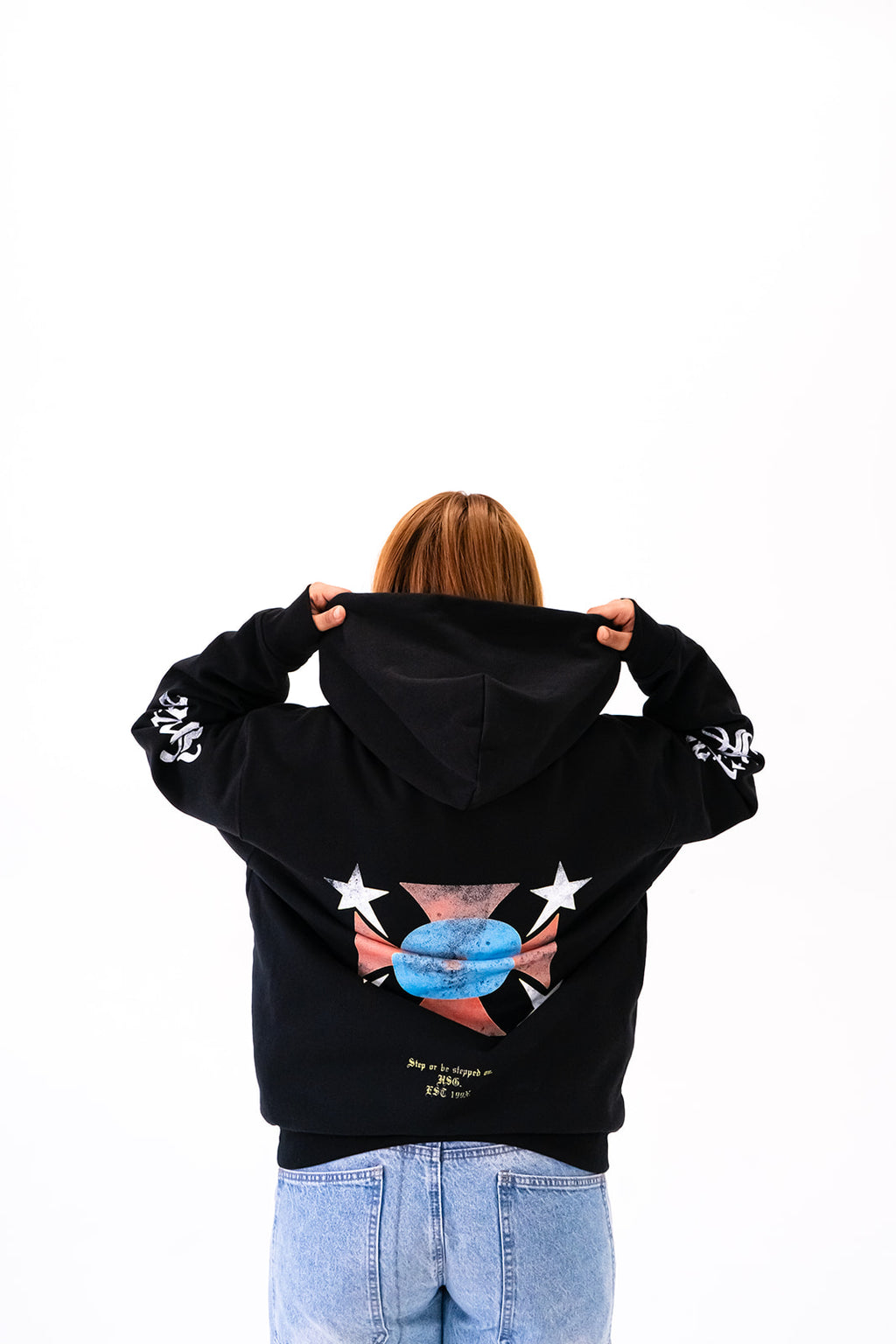 SE in Old English Hoodie